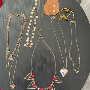 Gold jewelry bundle